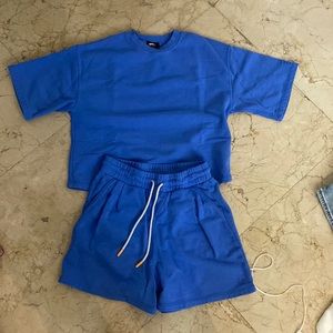 Monrow shirt and short set